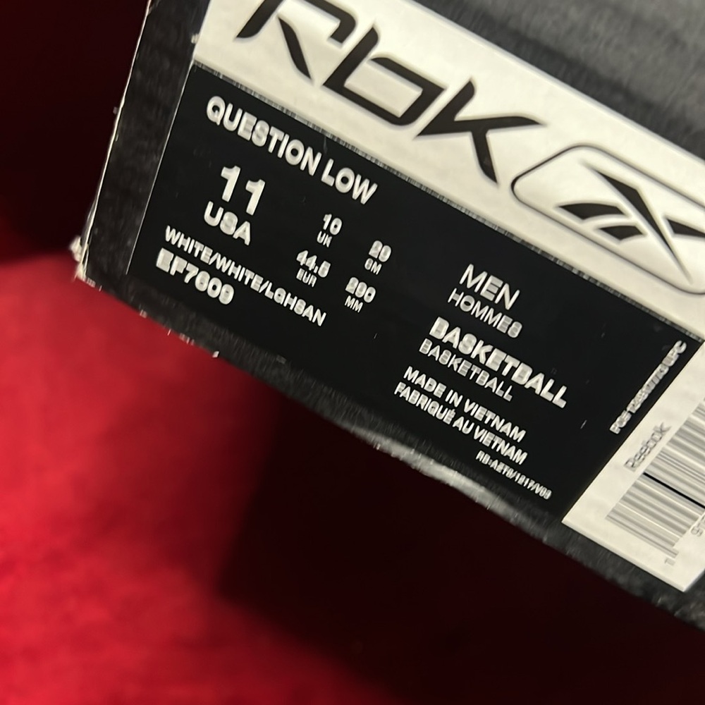 Reebok Questions Low “Oatmeal” - Picture 5 of 5